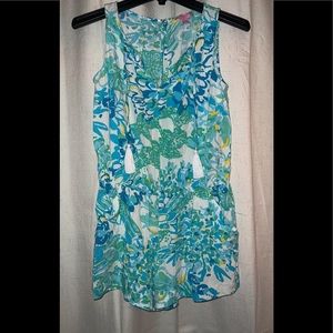 Lilly Pulitzer swim cover up romper